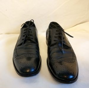 Bostonian Black Wing Tip Men's Dress Shoe Size 9